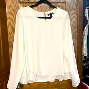 White House Black Market silky smooth blouse.